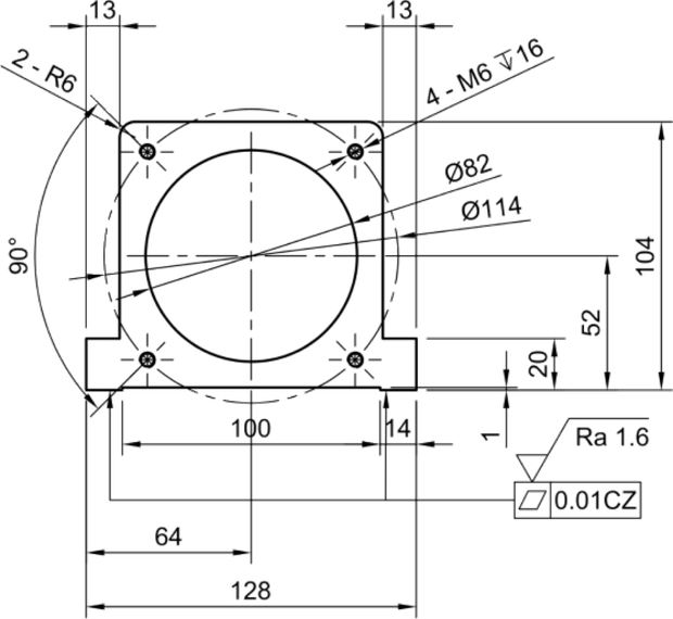 正面図